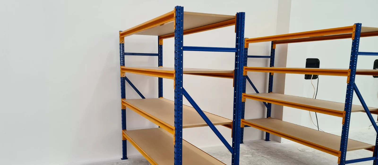 Bridons PictonWorkbench and Stackit Series Shelving