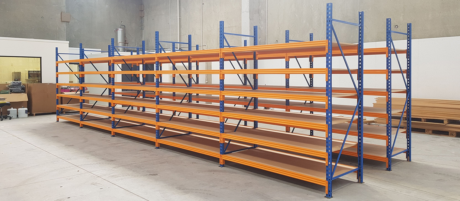 BNT Store Fitout, Industrial Shelving, STACK-iT Series Shelving, Picking Shelves, Parts Storage