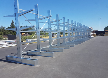 McVicar iTM, Yard Racking, Outdoor Racking, Cantilever Racking, Galvanized Racking
