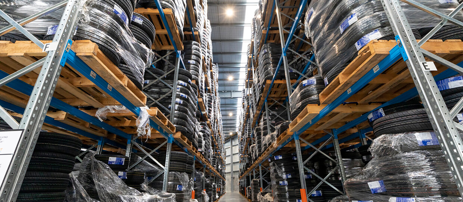 Tyremax Christchurch Warehouse Fitout, Pallet Racking, 12m High Pallet Racking, Tyre Storage