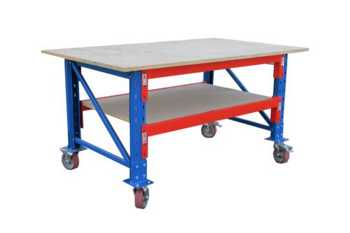 Heavy Duty Pallet Racking Mobile Workbench Product Page