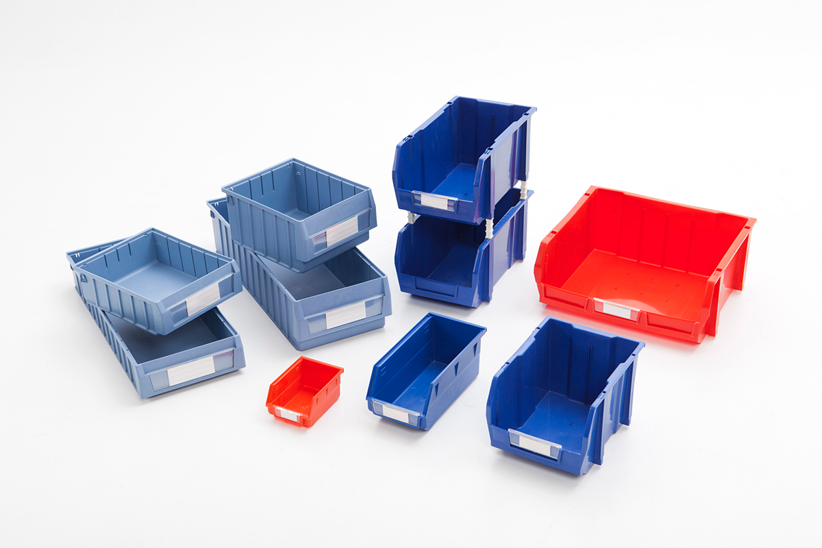 Plastic Parts Storage Bins