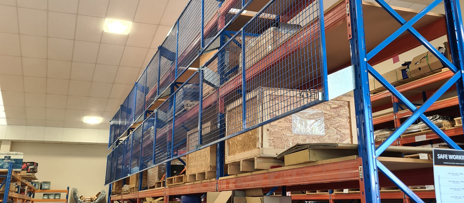 BNT-Palmerston-North-5000-Series-Pallet-Racking-with-Mesh-Backing-Panels_1Gallery